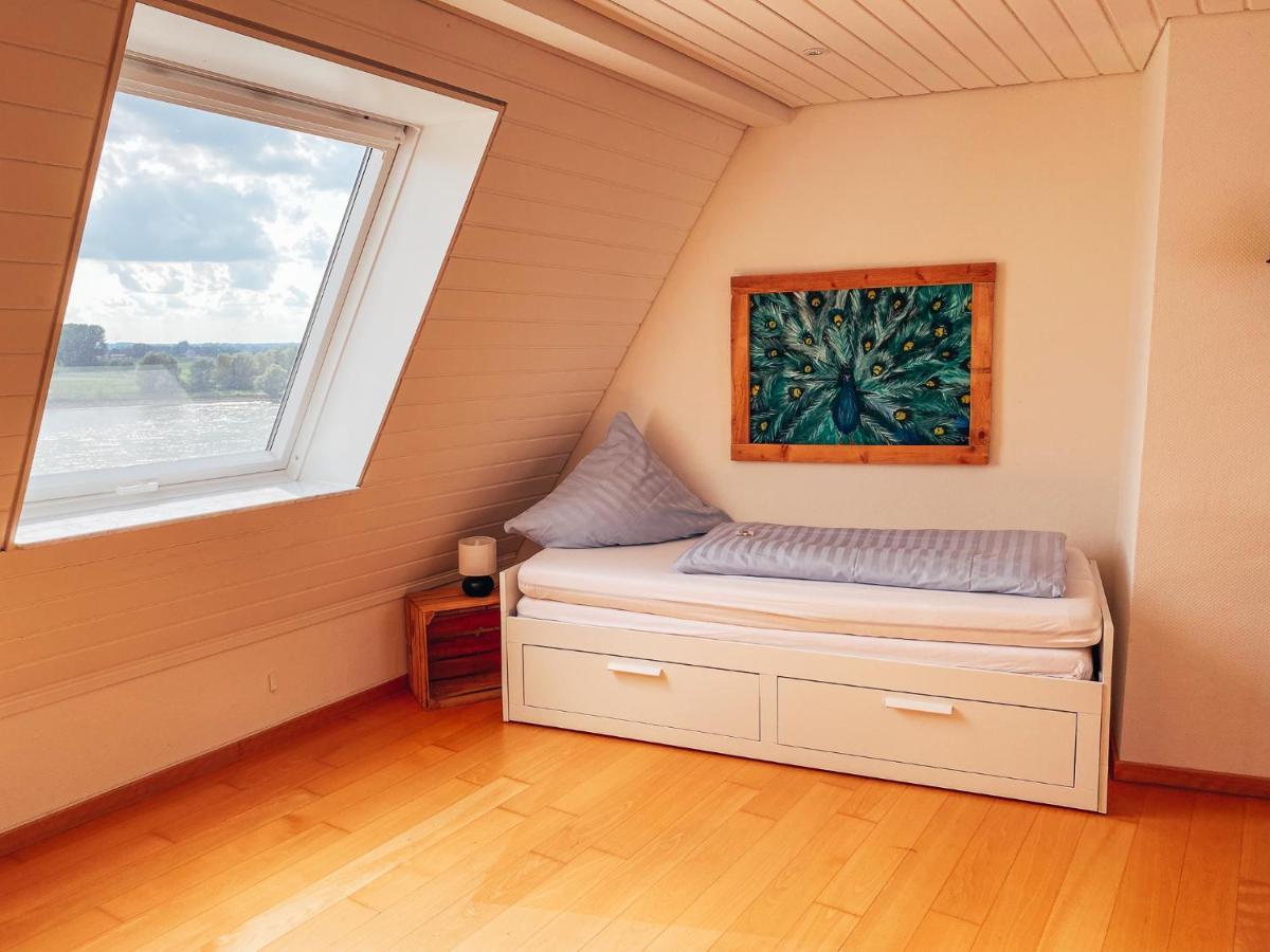 Rheinloft 3 - Grosse Giebelwohnung Mit Dachterrassen An Der Rheinpromenade Emmerich Kültér fotó